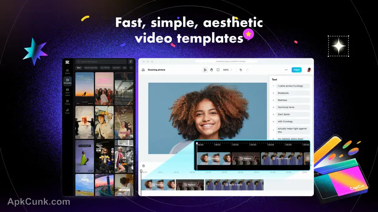 capcut video editor s11
